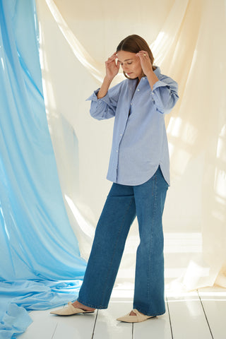 AtelierMelon-oxfordshirt-blue-side