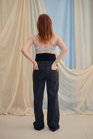 The Wide Jeans in Black