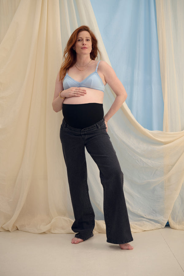 The Wide Jeans in Black