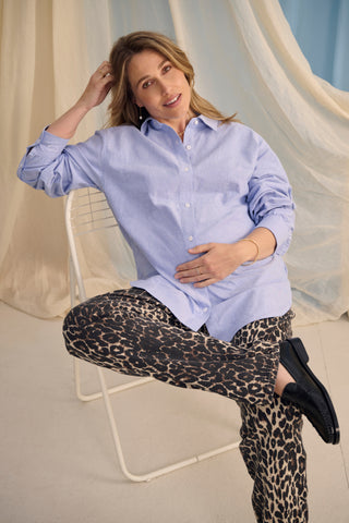 The Boyfriend Jeans in Leopard