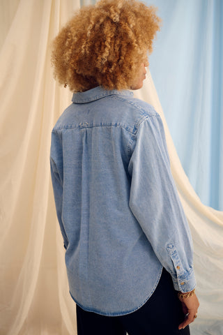 The Shirt in Light Denim