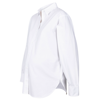 The Shirt in White Oxford cotton